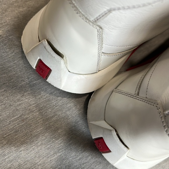 PRADA LINEA ROSSA HIGH TOP SNEAKERS 👟 Made in ITALY 🇮🇹 - Picture 13 of 17